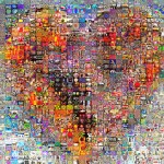 mosaic of heart